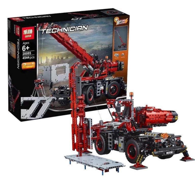 Lepin rough terrain store crane