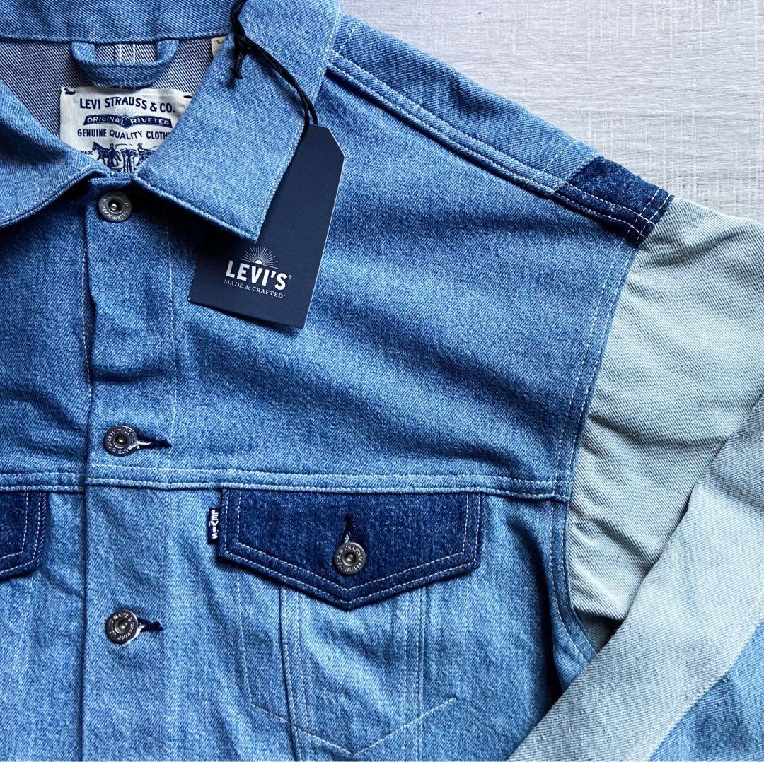 Levis Made & Crafted Patchwork Type 3 Jacket （分類：外套及戶外衣服）位於 Hong Kong。 由 30vintage 提交（商品編號 1073021345，圖片 2）。簡介： Levis Made & Crafted Patchwork Type 3 Jacket Made in Turkey Size Medium Brand New with tags 歡迎查詢 三十而立古著雜貨屋 30 Vintage & Goods。
