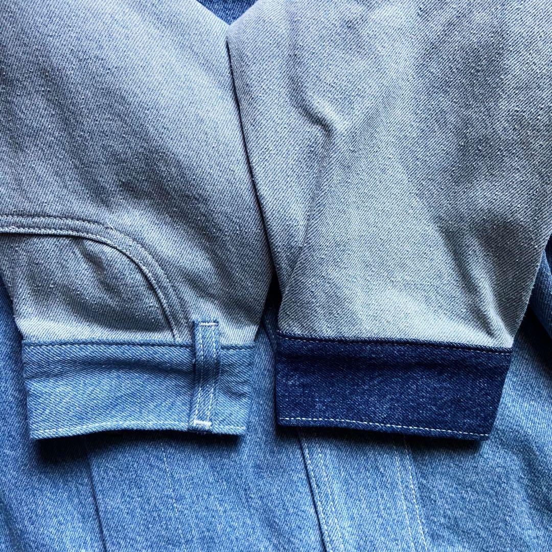 Levis Made & Crafted Patchwork Type 3 Jacket （分類：外套及戶外衣服）位於 Hong Kong。 由 30vintage 提交（商品編號 1073021345，圖片 4）。簡介： Levis Made & Crafted Patchwork Type 3 Jacket Made in Turkey Size Medium Brand New with tags 歡迎查詢 三十而立古著雜貨屋 30 Vintage & Goods。