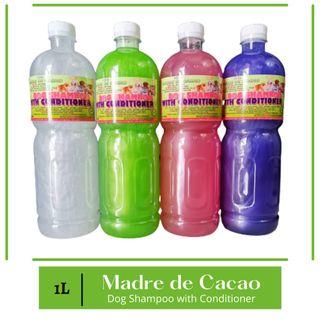 Madre de Cacao Dog Shampoo with Conditioner 2in1 1Liter