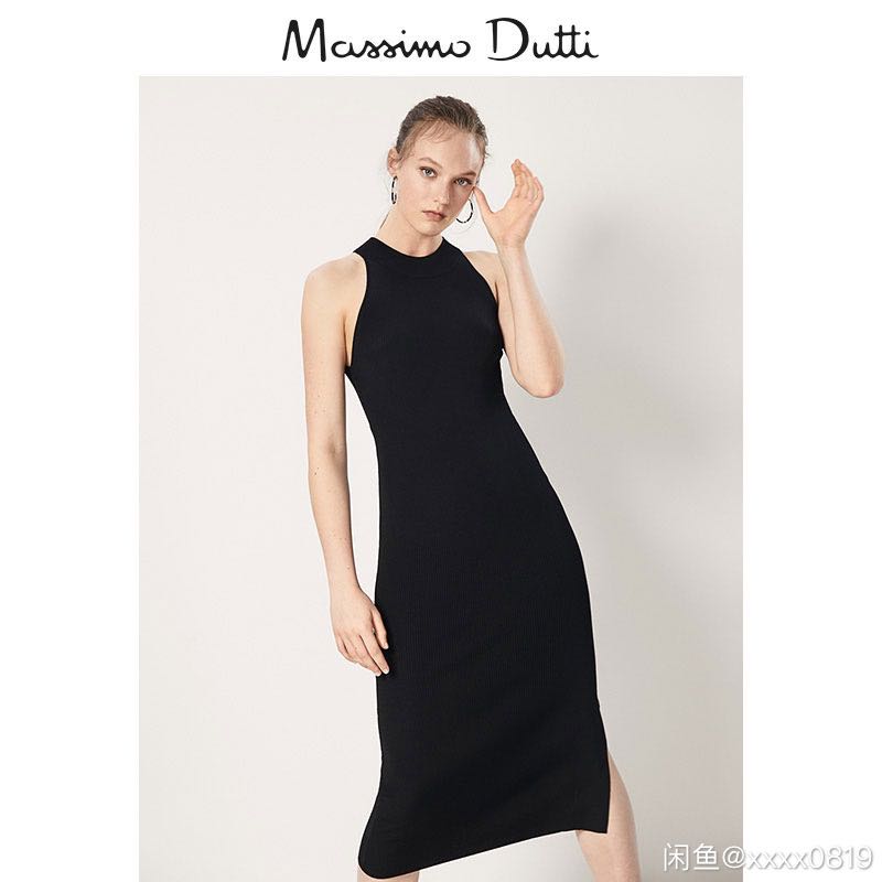 Black dress massimo dutti online