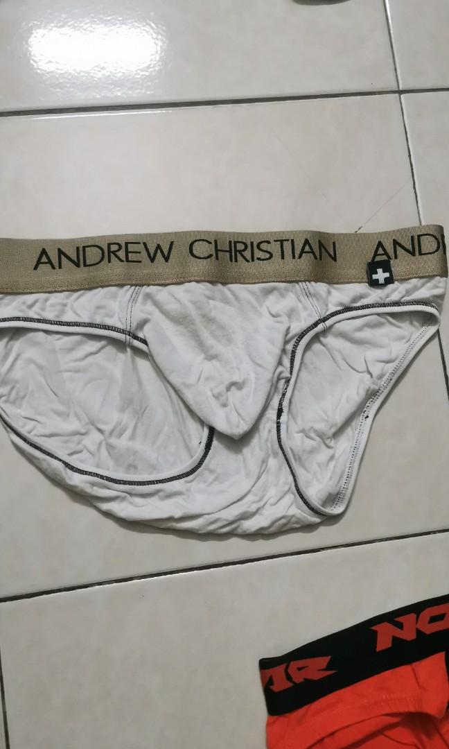 Men's underwear Andrew Christian, Men's Fashion, Bottoms, New Underwear on  Carousell