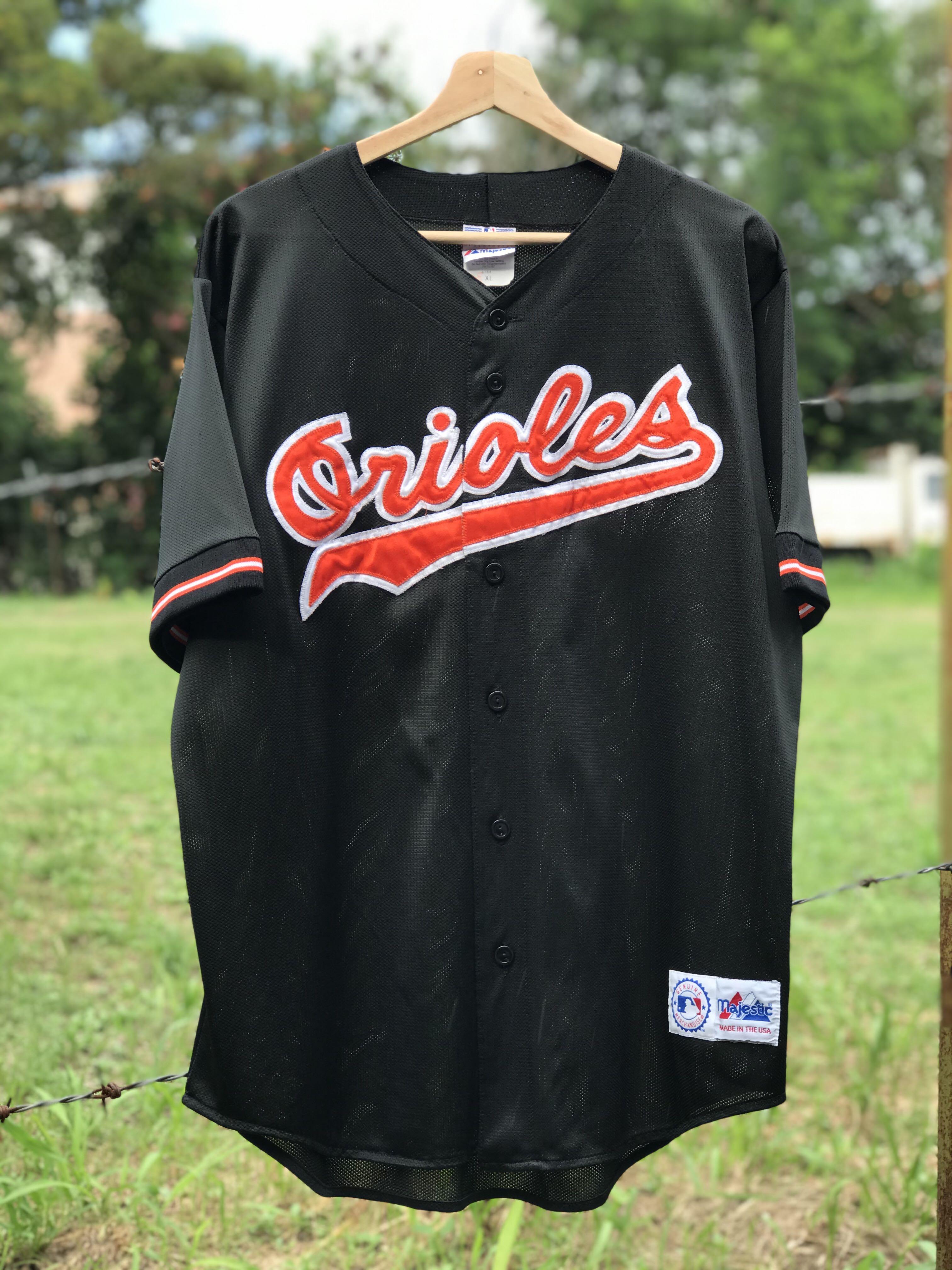 MLB Orioles Jersey (Tags: Vtg, Vintage, Majestic, Baseball, Hiphop