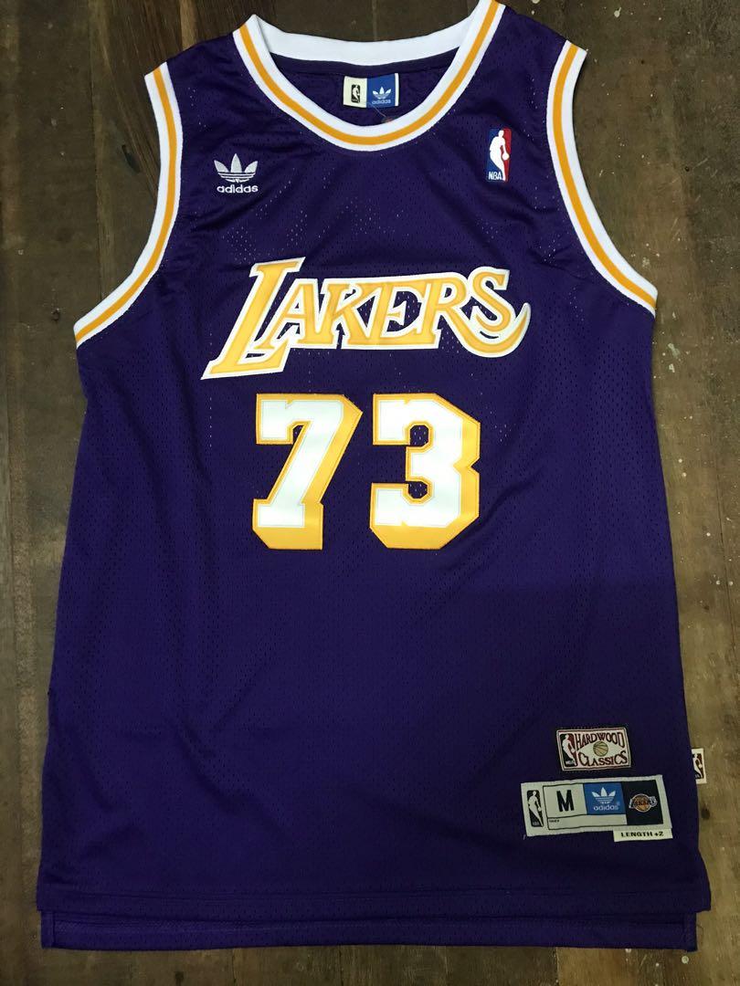 dennis rodman lakers jersey