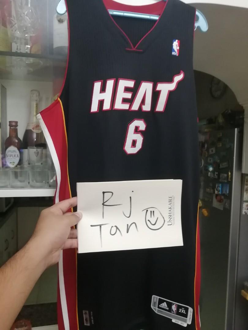 NBA, Shirts, Black Miami Heat Jersey