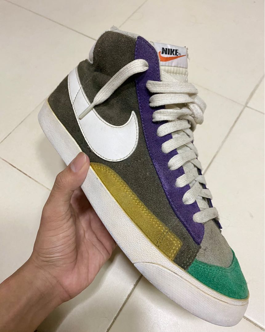rainbow nike blazer