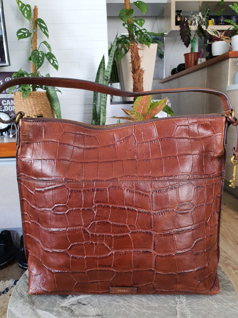 Fossil crocodile clearance bag