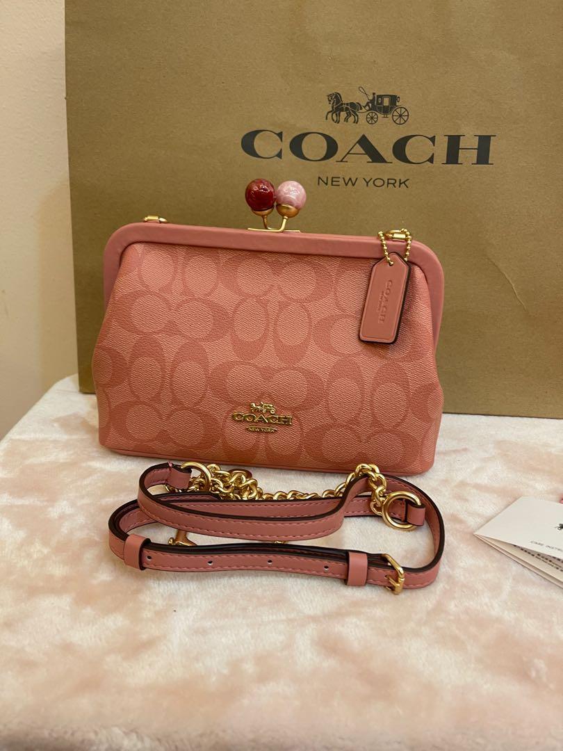 Kiss lock purse coach sales