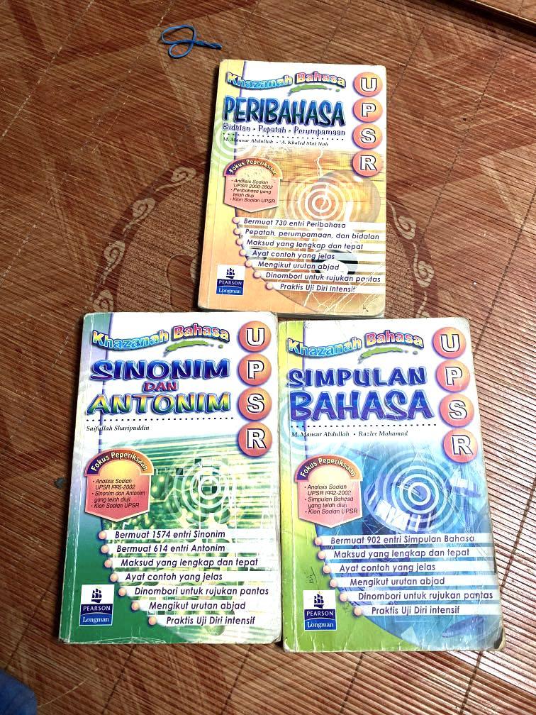 Peribahasa Sinonim Antonim Dan Simpulan Bahasa Textbooks On Carousell