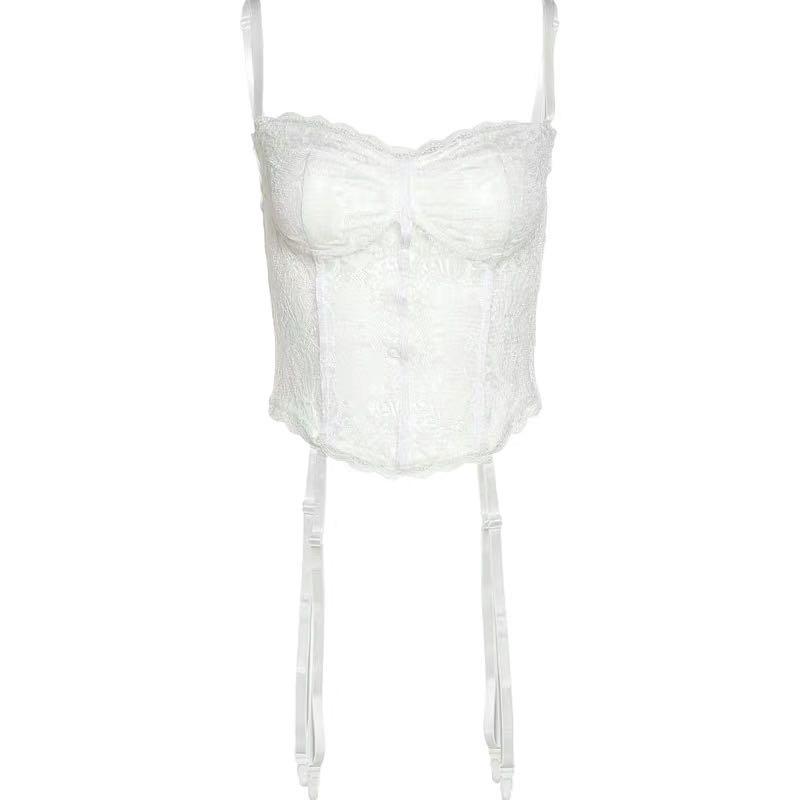 Lace corset cami clearance