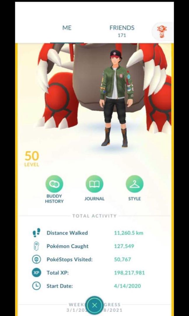 Pokemon Go Level 50 Account, Video Gaming, Gaming Accessories
