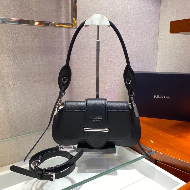 Prada Sidonie leather bag Luxury Bags Wallets on Carousell