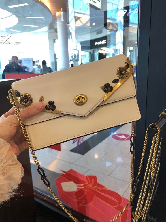 PREORDER COACH ASTER CROSSBODY WITH FLORAL FRAME 4811