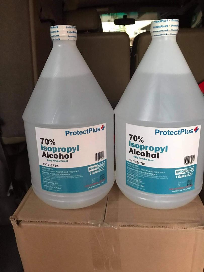 ProtectPlus (Baby Powder Scent) Isopropyl Alcohol (3.2L), Health