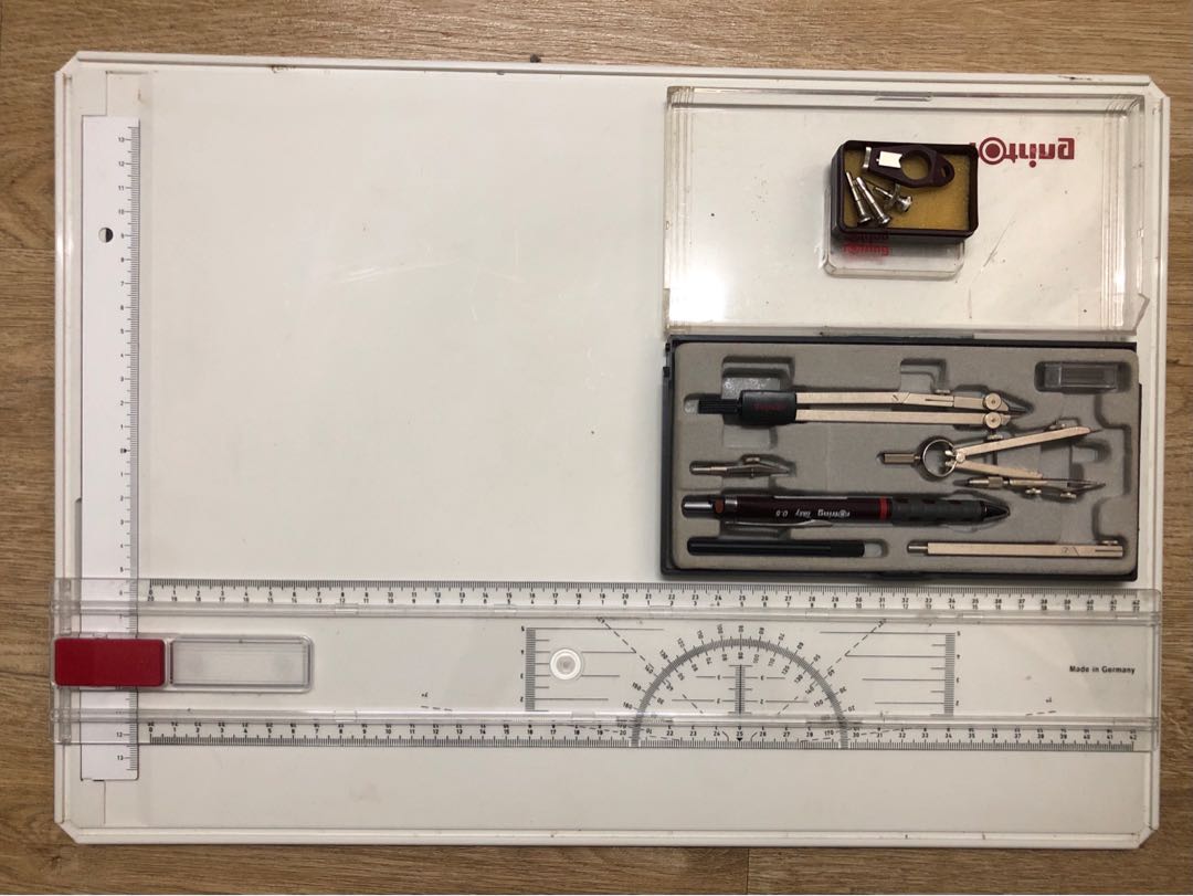 rOtring GERMANY Technical Drawing Set #iluvposlaju, Hobbies & Toys ...