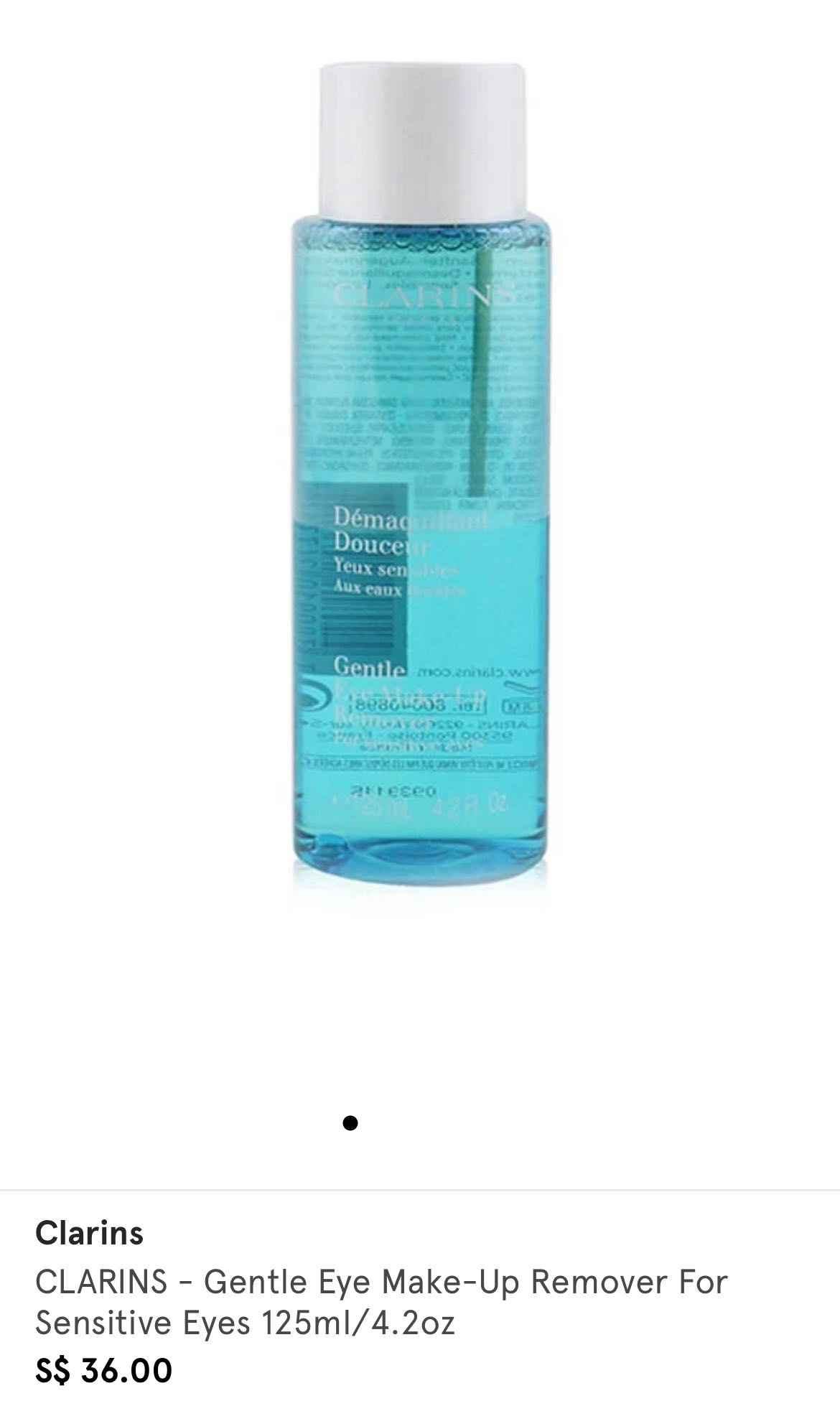 clarins makeup remover