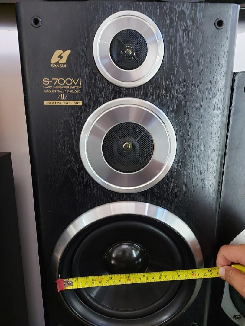 お中元 お歳暮 お年賀 夏 冬 年末年始のご挨拶 ギフト 通販な サンスイ スピーカー1組S-700Vi＋ウーファー スピーカー・ウーファー