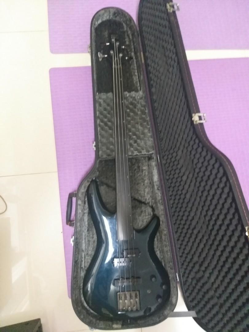 Ibanez SDGR bass guitar 4 string hard case made in Japan, 興趣及
