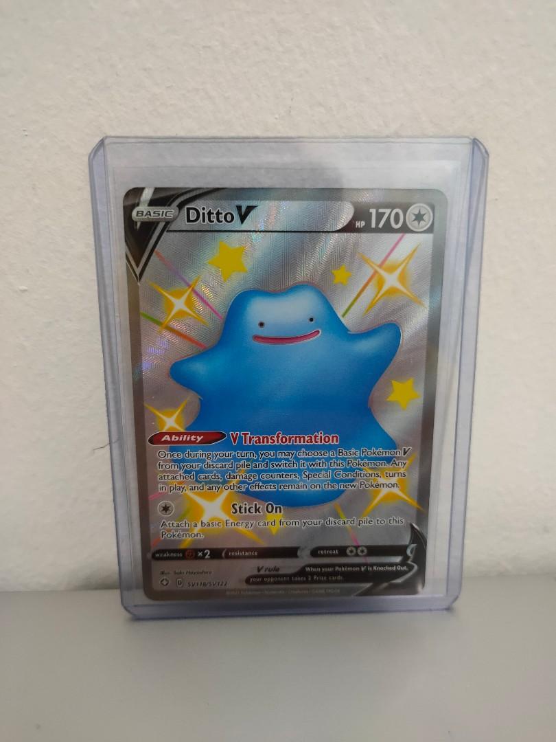 ditto v pokemon card Pokémon TCG: Mega Evolution