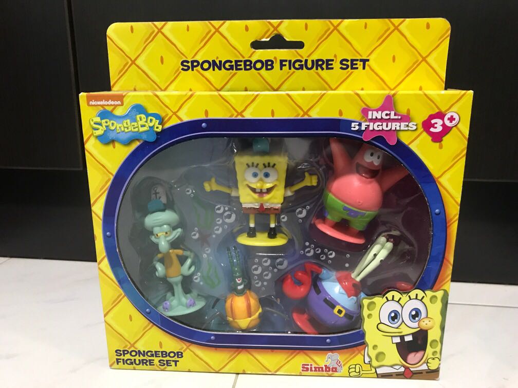 Spongebob figure set top