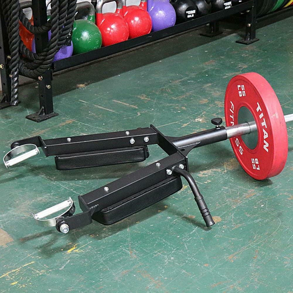 Linebacker squat landmine attachment outlet