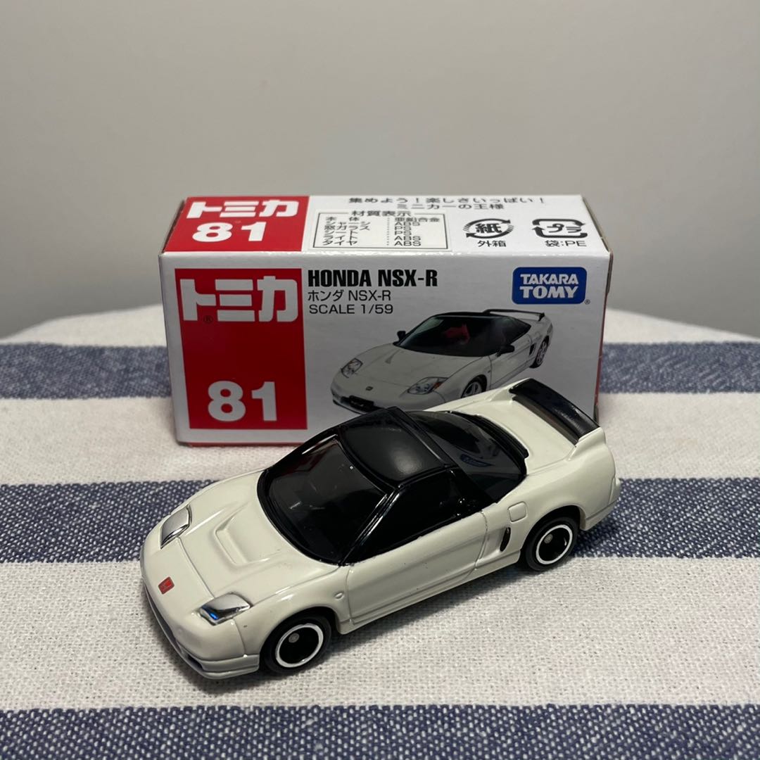 Tomica Honda Nsx R No 81 越南製紅白盒tomy 玩具 遊戲類 玩具 Carousell