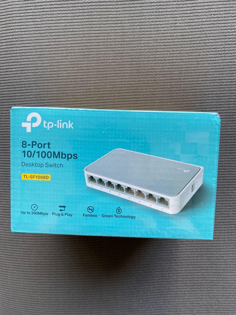 Tp Link Desktop Switch Sf 1008d Electronics Computer Parts Accessories On Carousell