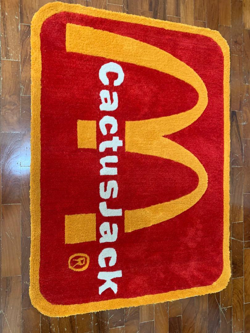 cactus jack mcdonalds rug