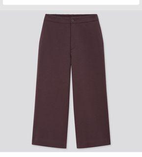 UNIQLO WOMEN CELANA JERSEY WIDE CROP
