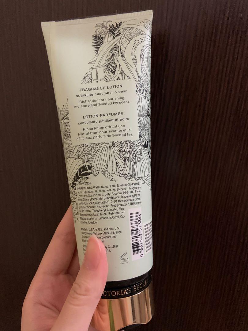 Victoria Secret Body Lotion Twisted Ivy Kesehatan Kecantikan