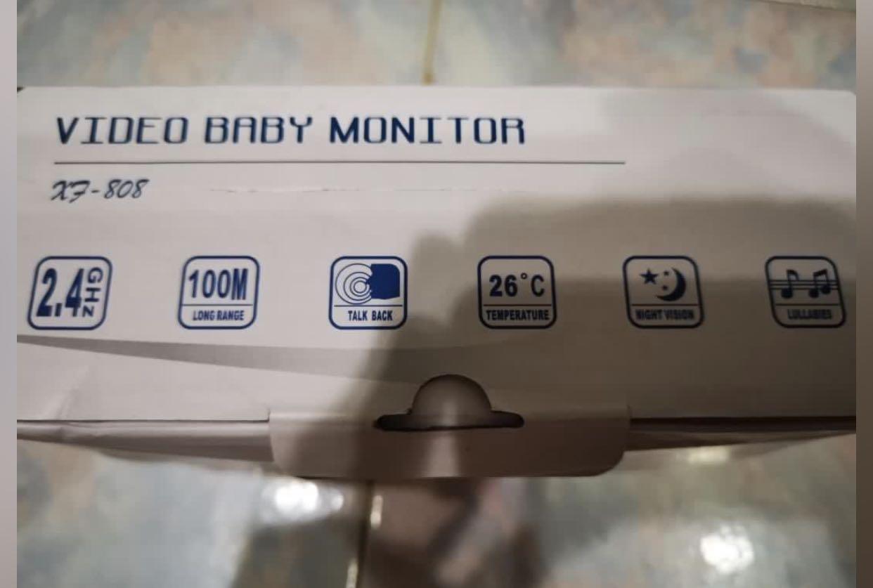Video Baby monitor X7808, Babies & Kids, Baby Monitors on Carousell
