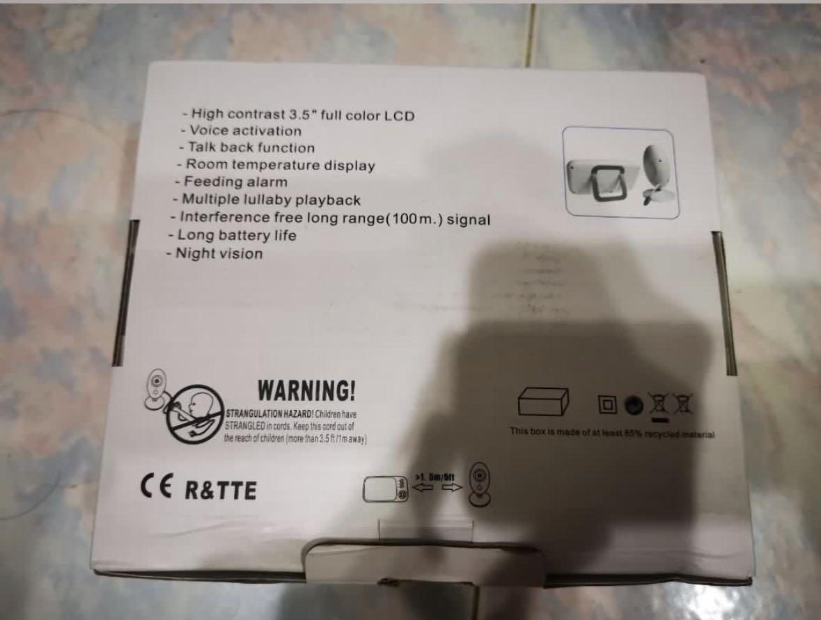 Video Baby monitor X7808, Babies & Kids, Baby Monitors on Carousell