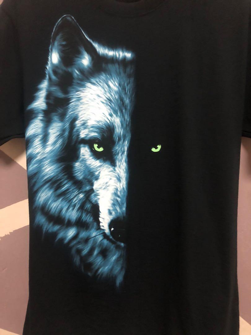 Vintage fruit of the loom wolf, Men's Fashion, Tops & Sets, Tshirts ...