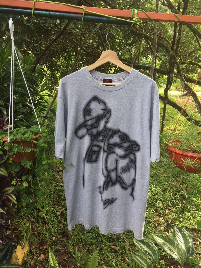 Vintage School Of Hard Knocks Tees Men S Fashion Clothes Tops On Carousell