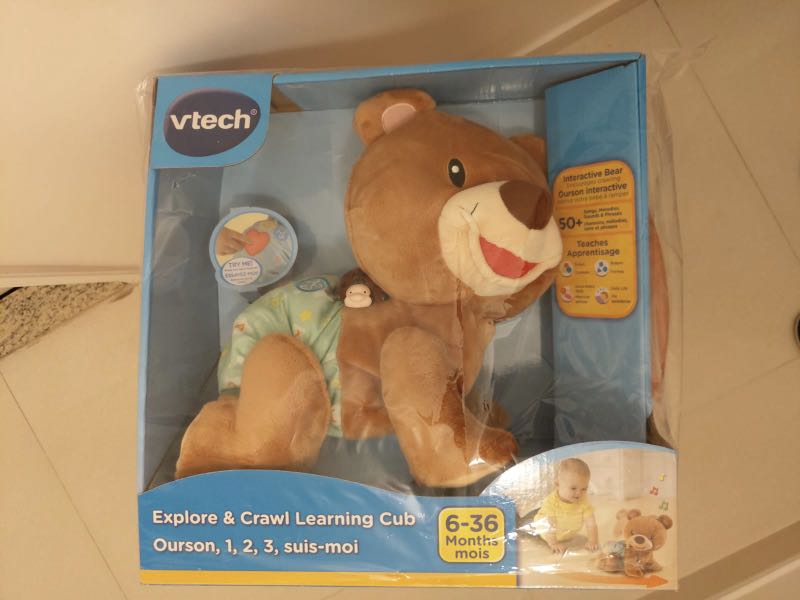Vtech explore and crawl learning cub deals