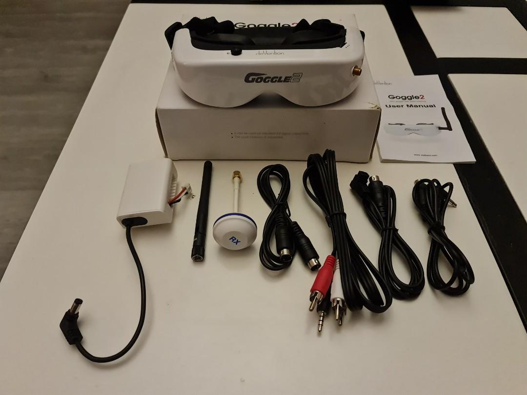 Walkera Goggle 2 FPV Video Glasses with Head Tracking System