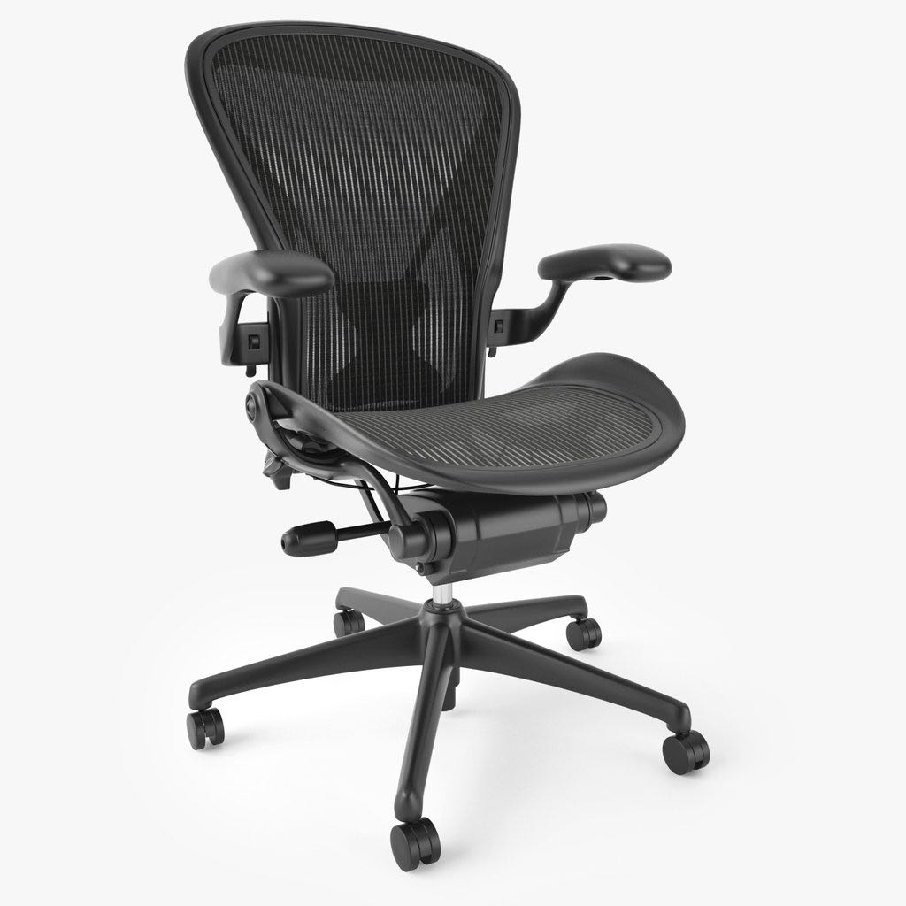 Want to Buy Herman Miller Aeron Mesh Office Chair Furniture