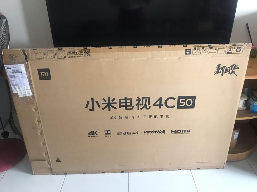 Xiaomi Mi TV 4C Smart TV with 50inch 4K HDR display, TV & Home Appliances, TV & Entertainment