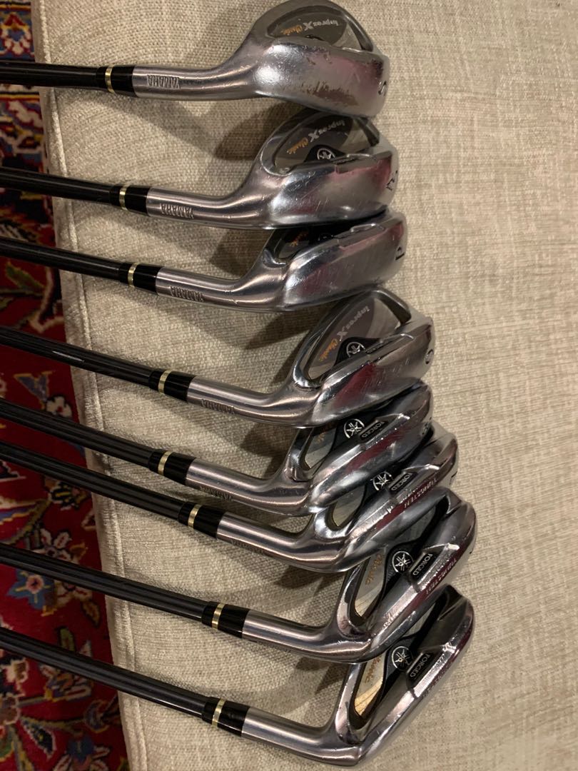 Yamaha ImpresX golf irons, Sports Equipment, Sports & Games