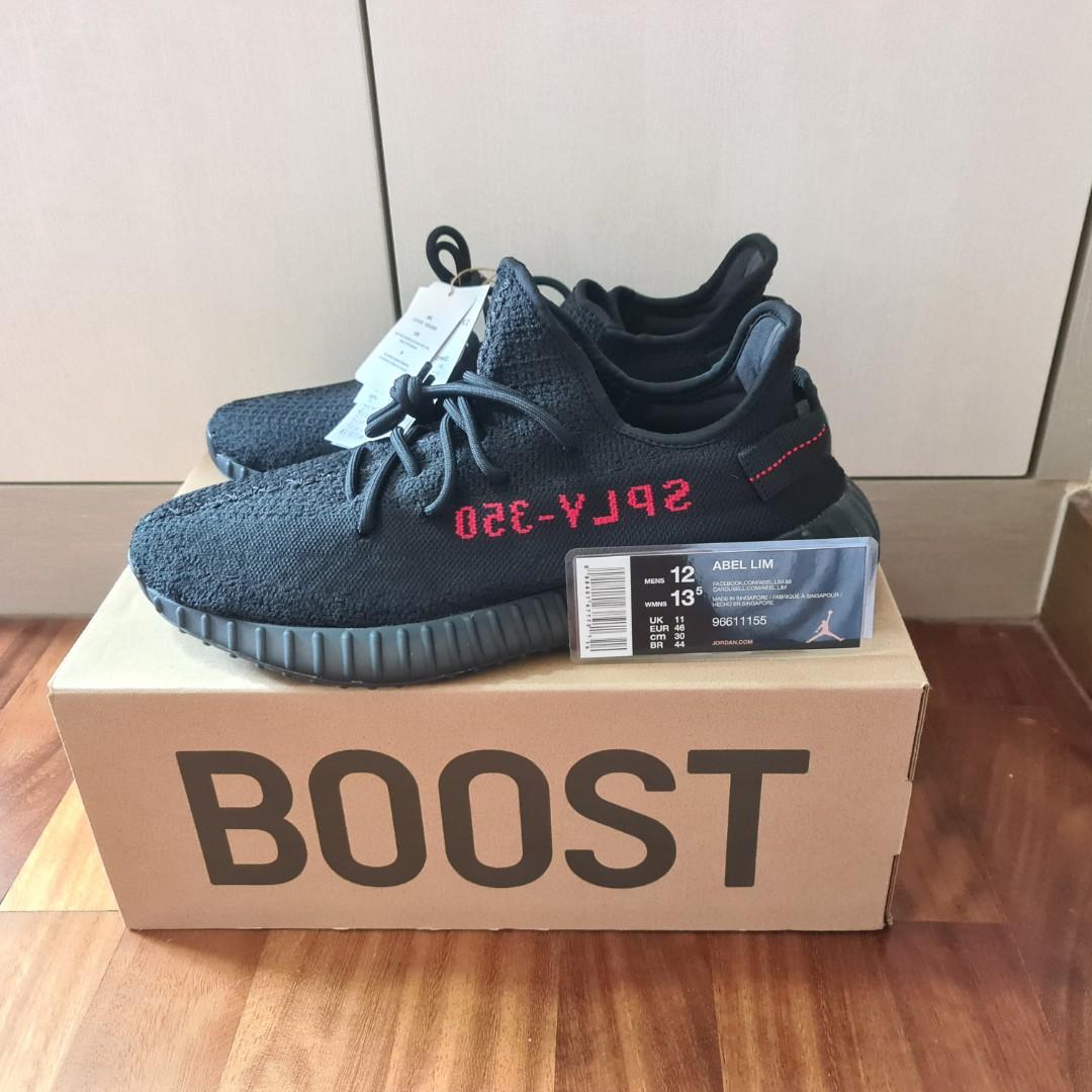Yeezy Boost 350V2 Bred Men s Fashion Footwear Sneakers on Carousell