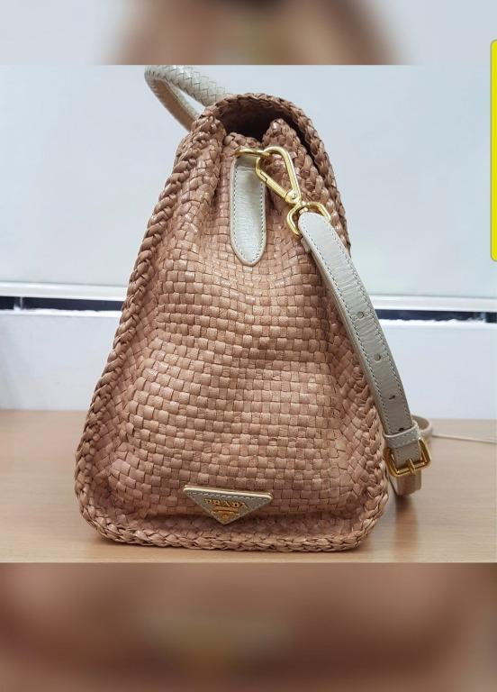 100 Authentic Prada Madras Bag BN2115 Luxury Bags Wallets on