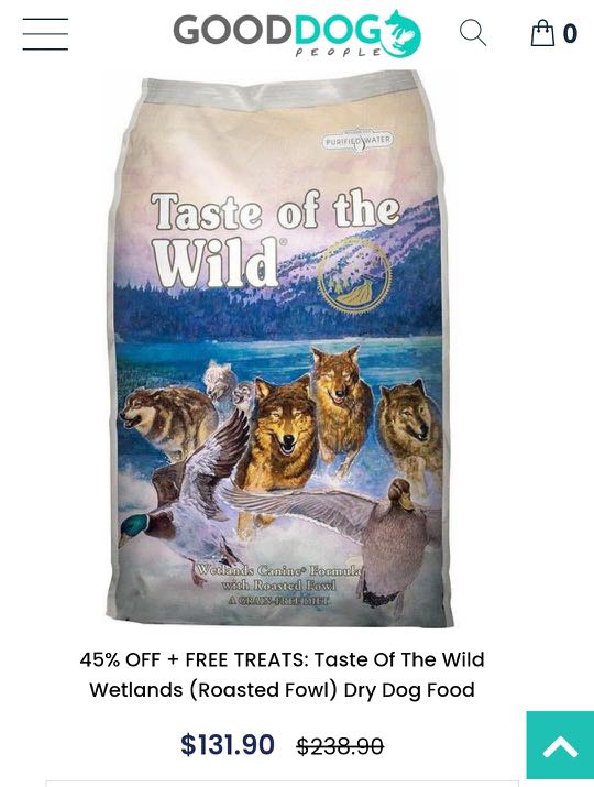taste of the wild 12 kg
