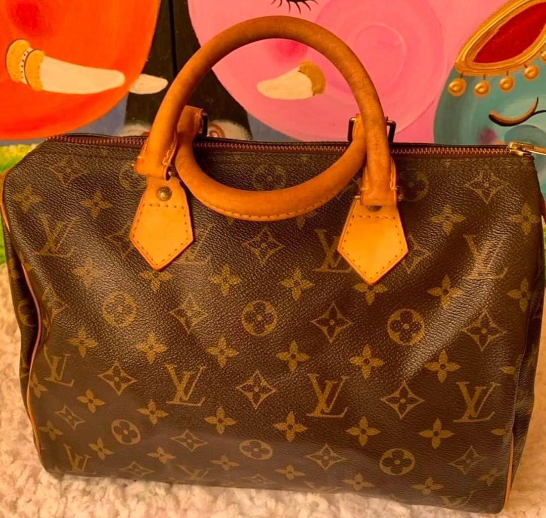 2006 Louis Vuitton Monogram Speedy 30 Hand Bag • M41526 • Made in USA