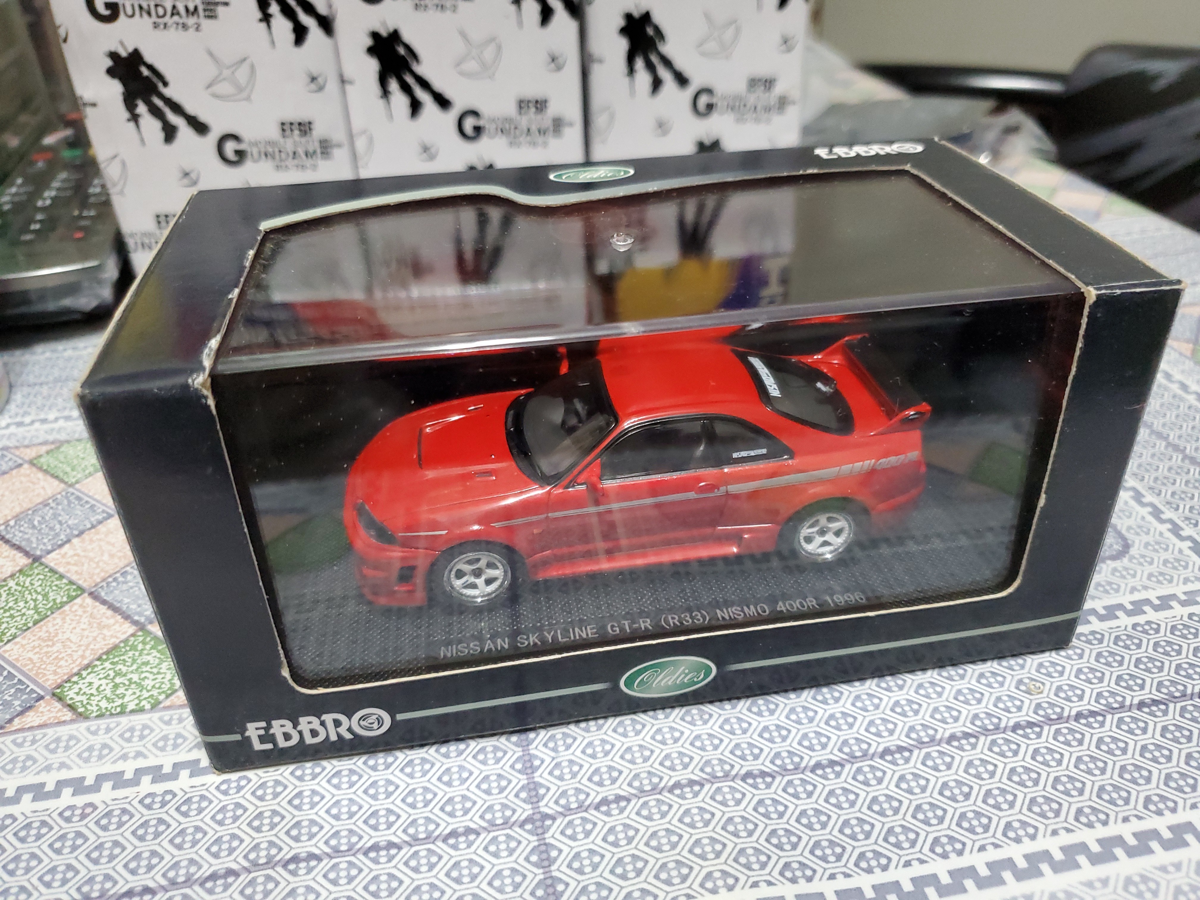 絕版ebbro Nissan Skyline Gtr R33 Nismo 400r Red 玩具 遊戲類 玩具 Carousell