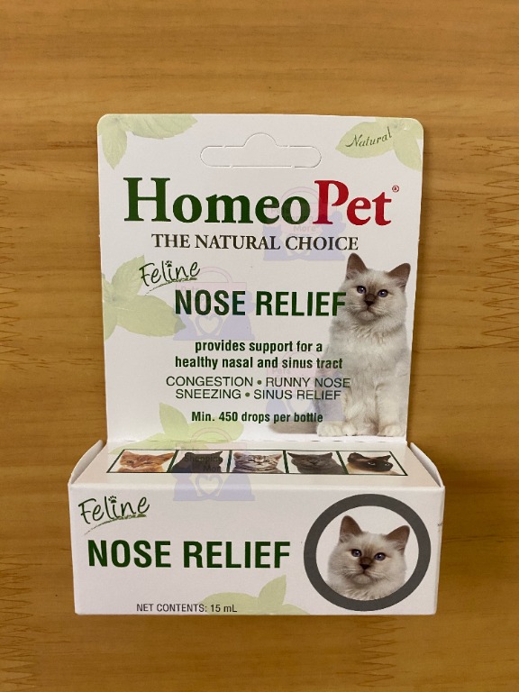 Homeopet feline nose relief hotsell