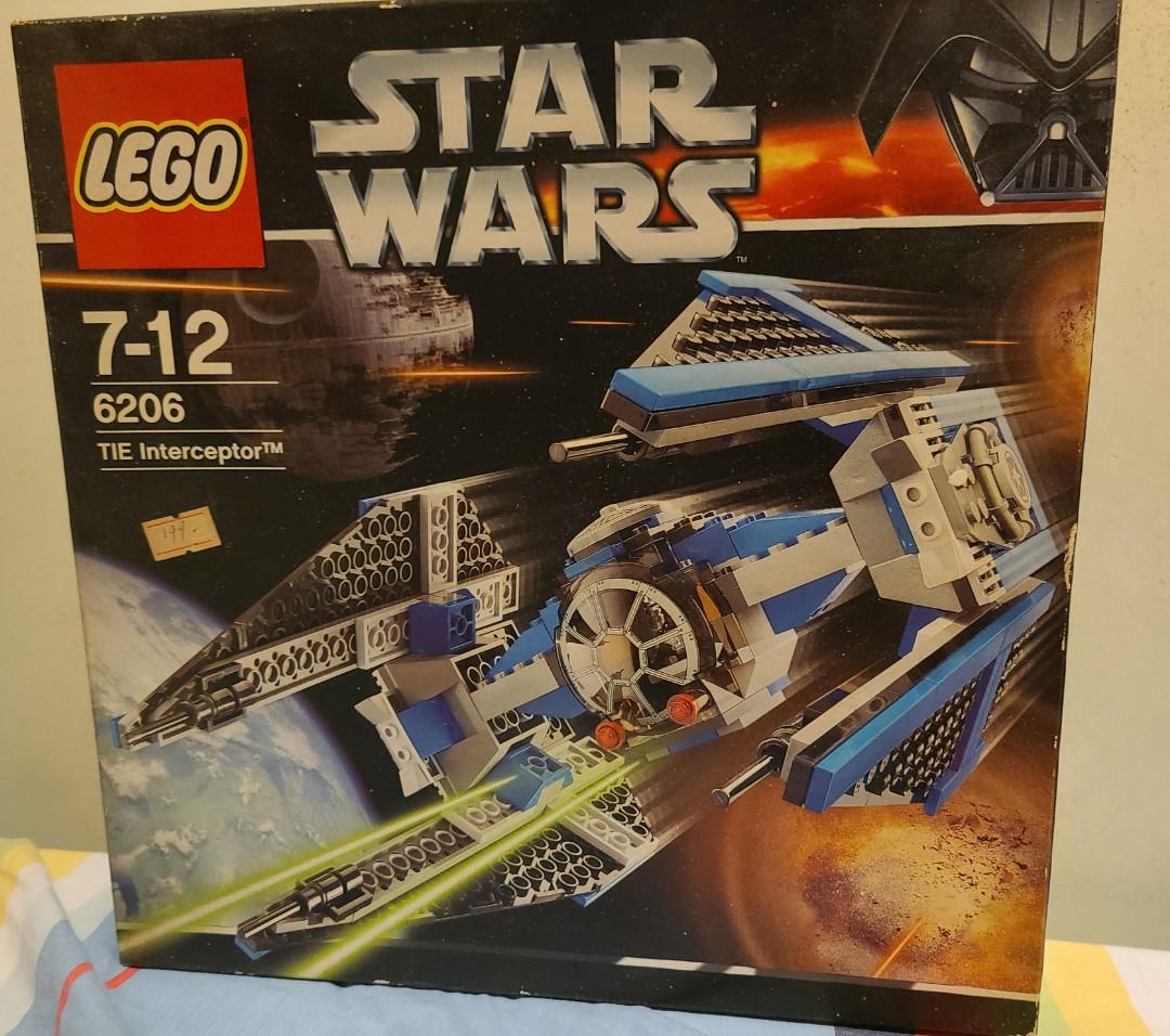 清位絕版未開盒LEGO 6206 TIE Interceptor, 興趣及遊戲, 玩具& 遊戲類