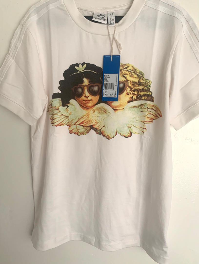 Adidas fiorucci shirt Women s Fashion Tops Shirts on Carousell
