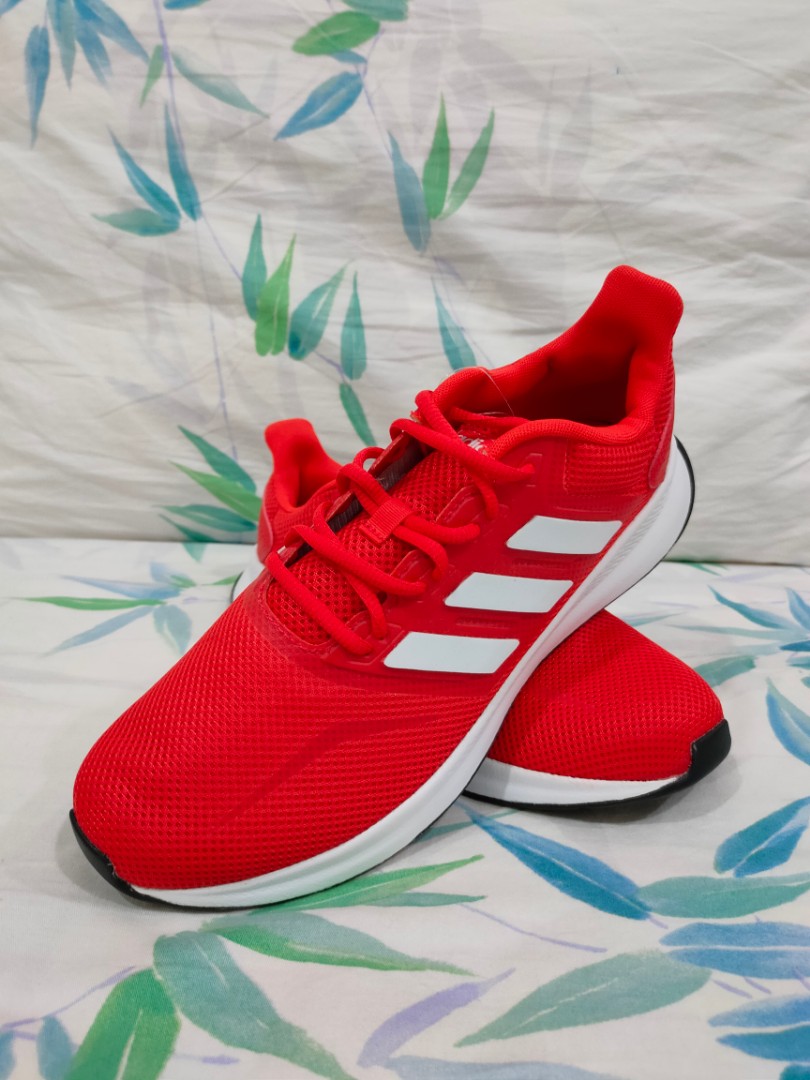 Adidas runfalcon 2025 shoes red