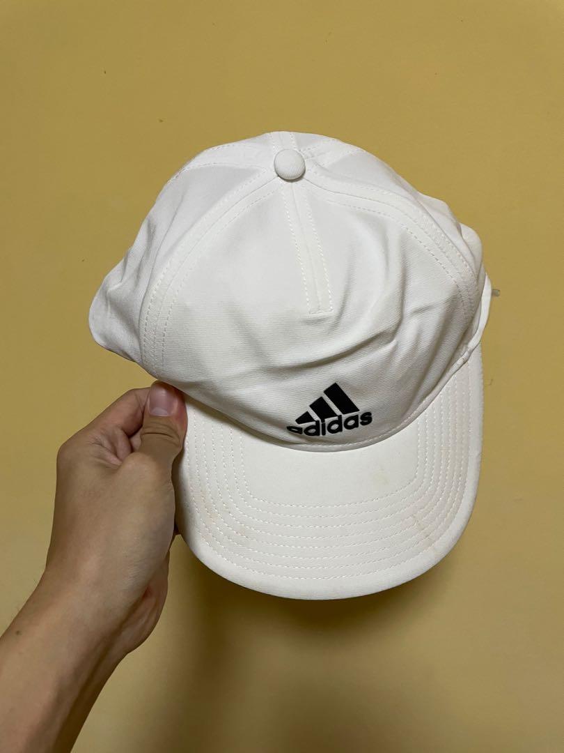 White on sale adidas hat