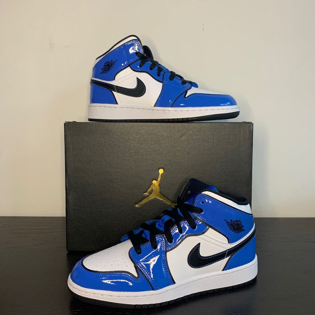 jordan 1 signal blue gs
